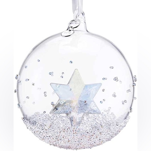 Swarovski Holiday Swarovski Christmas Ball Ornament Ae 24 Poshmark